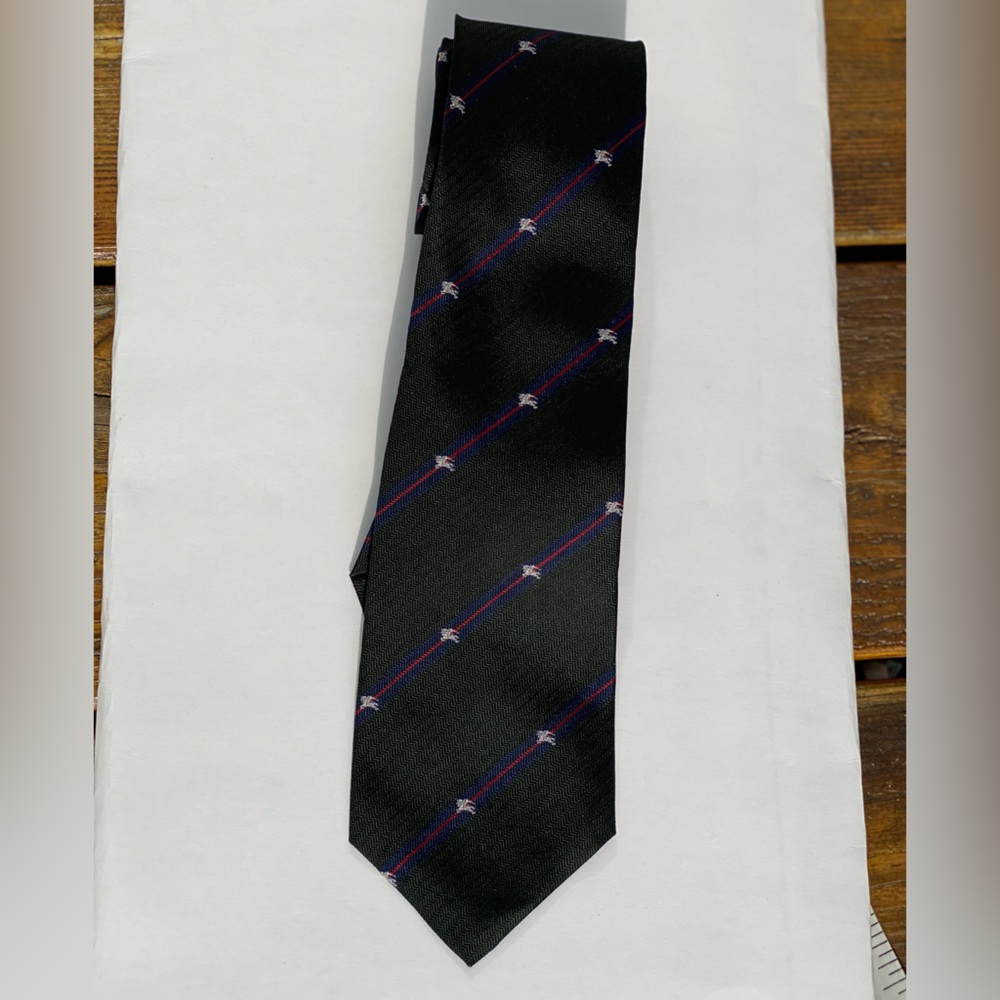 Mens Burberry’s Vintage Prorsum Silk Tie👔PRISTINE Condition🔥Gucci Colors🔥RARE - Picture 4 of 12